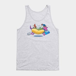 Chicago Dog: Lunch Pail Tank Top